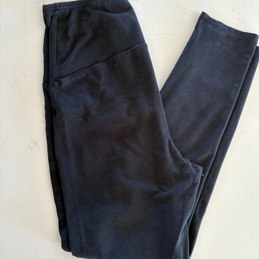 Isabel By Ingrid and Isabela Black Maternity‎ Leggings, Size Medium